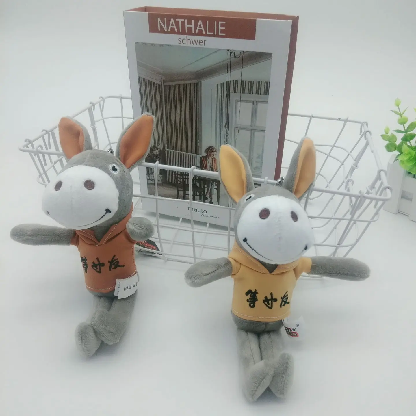 Новинка изысканный креативный милый плюшевый Ослик для пары коров игрушечный