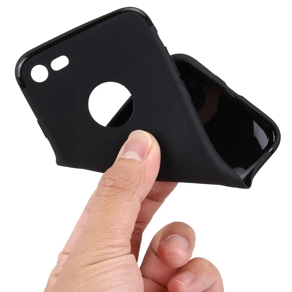 Мягкий защитный чехол с адаптером для двух SIM карт iPhone 7 / Plus 6 6s Plus|Бамперы| |