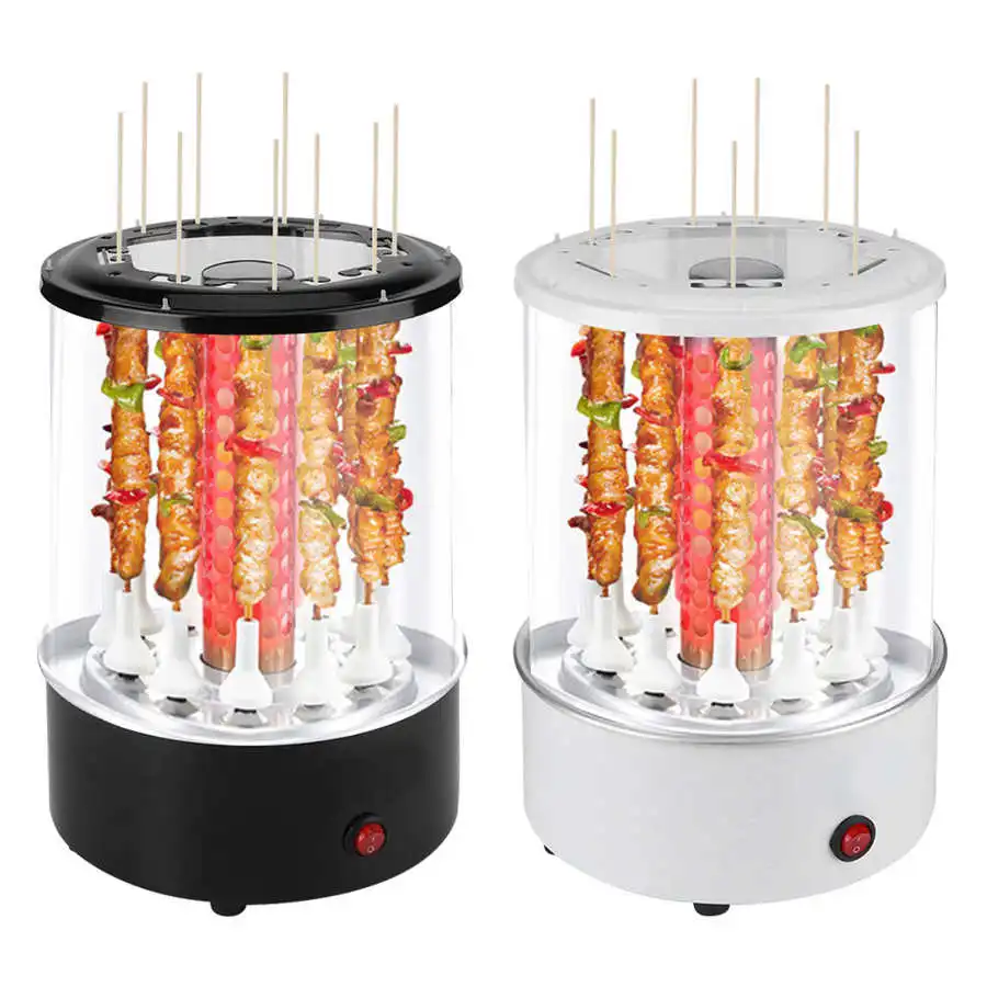 electric barbecue grill household infrared fast rotating oven w anti scald gloves portable kitchenware bbq kebab machine au220v free global shipping