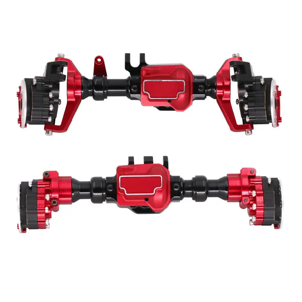 

RCtown CNC Aluminum Front and Rear Portal +Brake Caliper for 1/10 RC Crawler Car Traxxas4 TRX-4 TRX-6 les