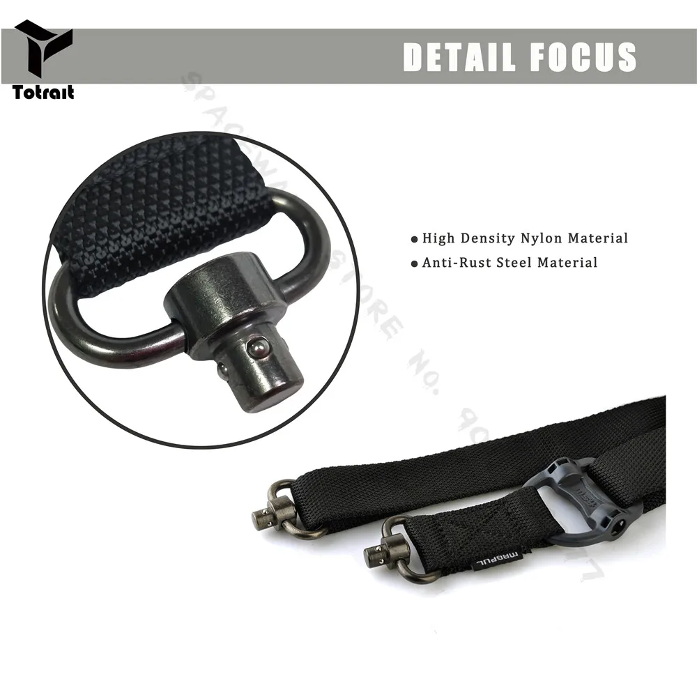 MS4 Тактический трос Миссия Регулируемый два 2 точки винтовочный пистолет слинг