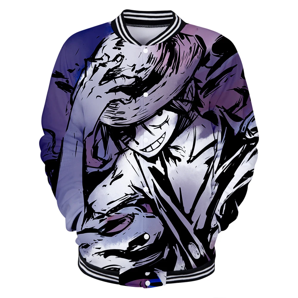 

ONE PIECE STAMPEDE 3D Printed Baseball Jackets Fashion Women/Men Hot Sale 2019 Long Sleeve Jacket Casual Streetwear Clothes