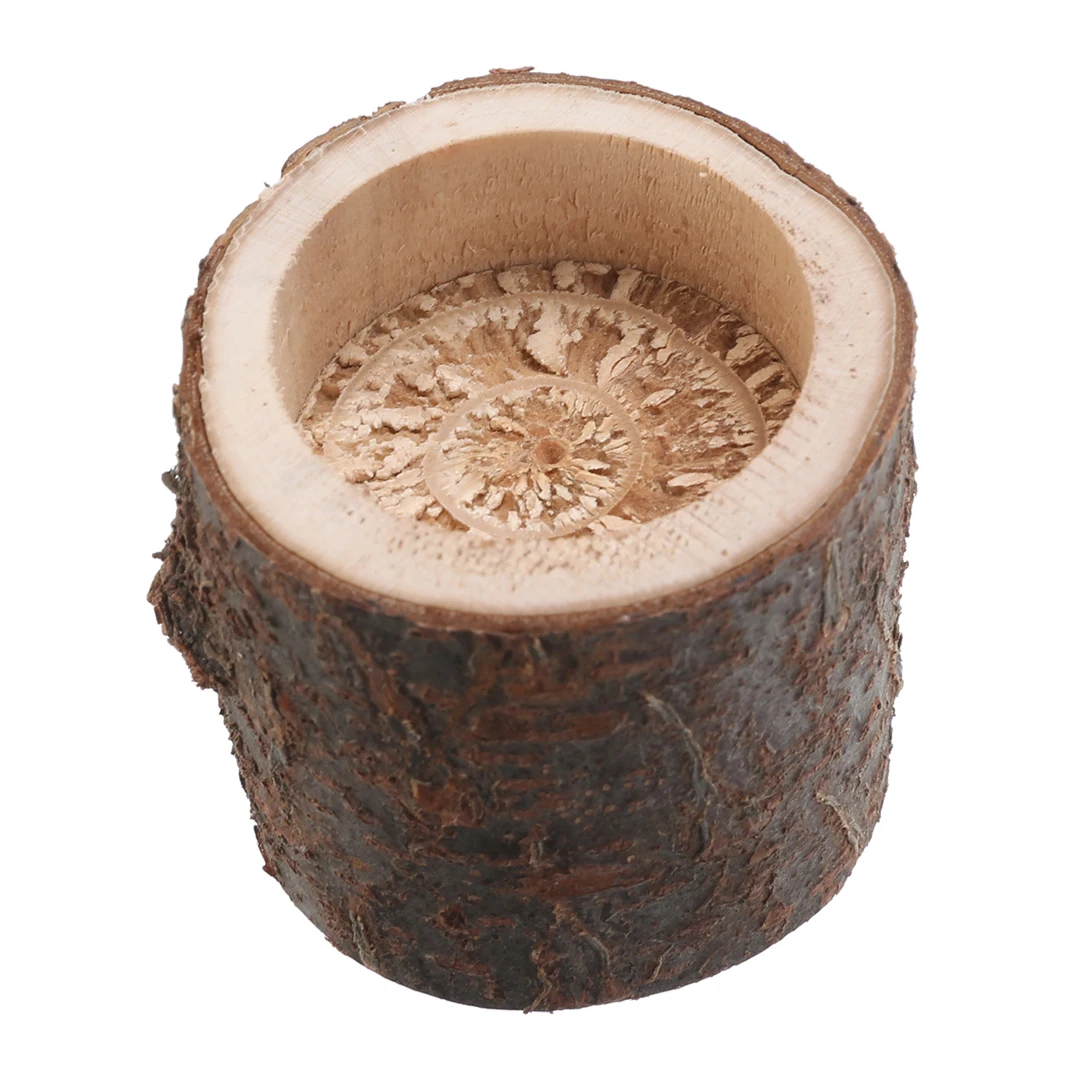 Винтажный деревянный подсвечник для ветки дерева Деревянный светильник чая