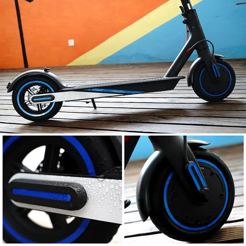 

Accessories Warning Strip Night Safety Reflect Light Tags Paster Decals Skateboard Sticker Reflective Styling Stickers