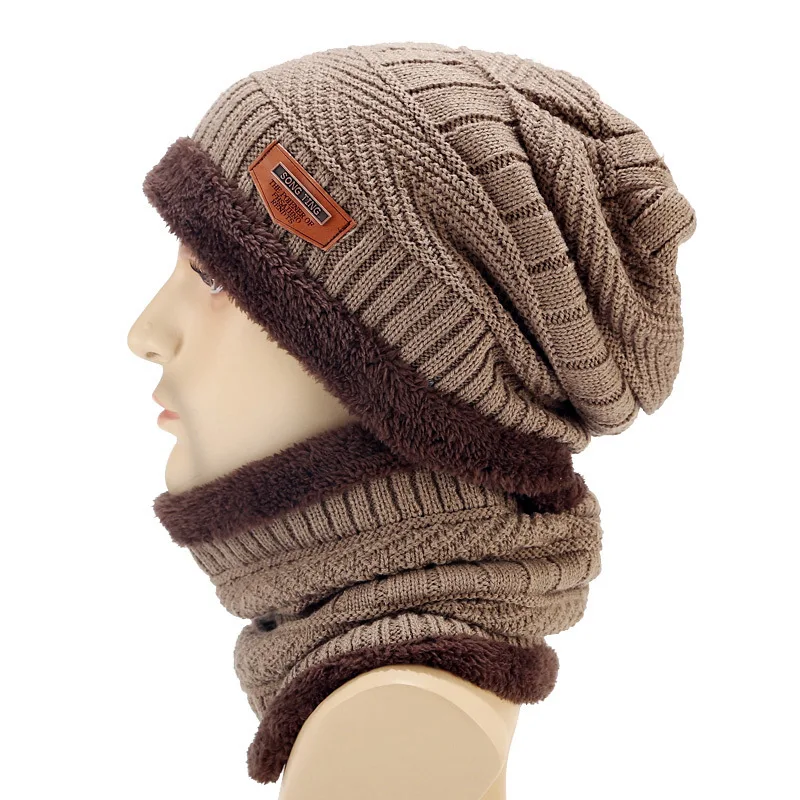 Высококачественные зимние шапки Скалли зимняя шапка бини для мужчин женский