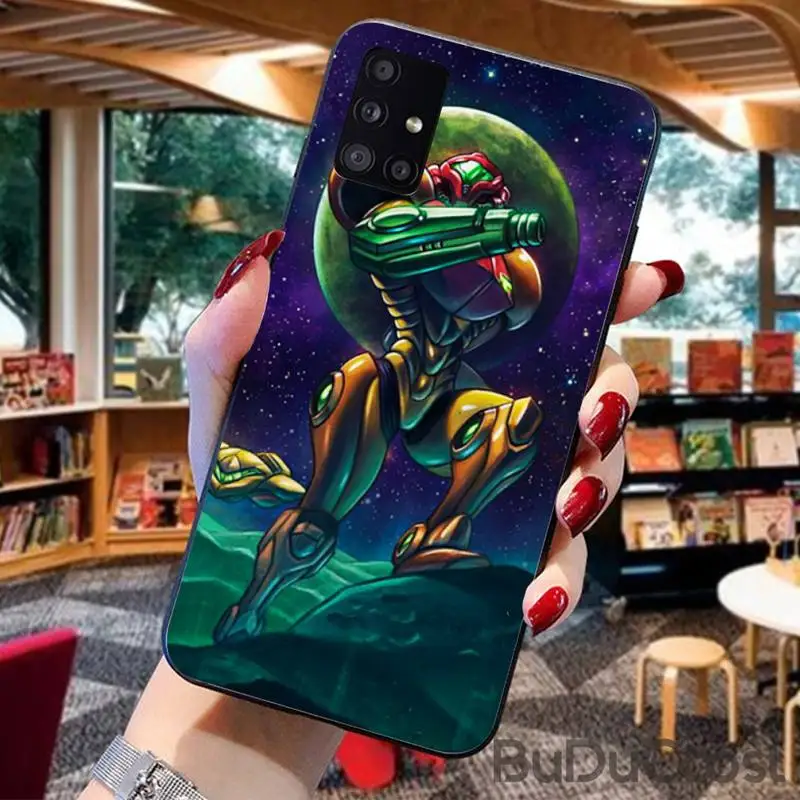 

Hrmes Samus Aran Metroid Phone Case For For Samsung Galaxy A10 A20 A30 A40 A50 70 A10S 20S A2 Core C8 A30S A50S A31