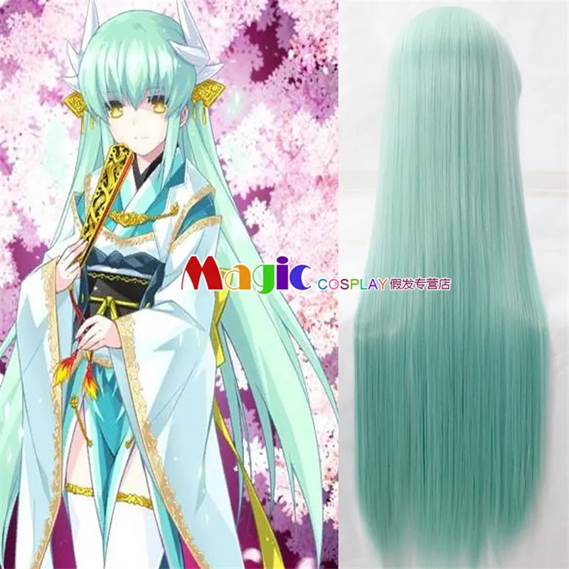 Женский парик для косплея FGO Fate Grand Order Berserker Kiyohime длиной 100 см прямые синтетические