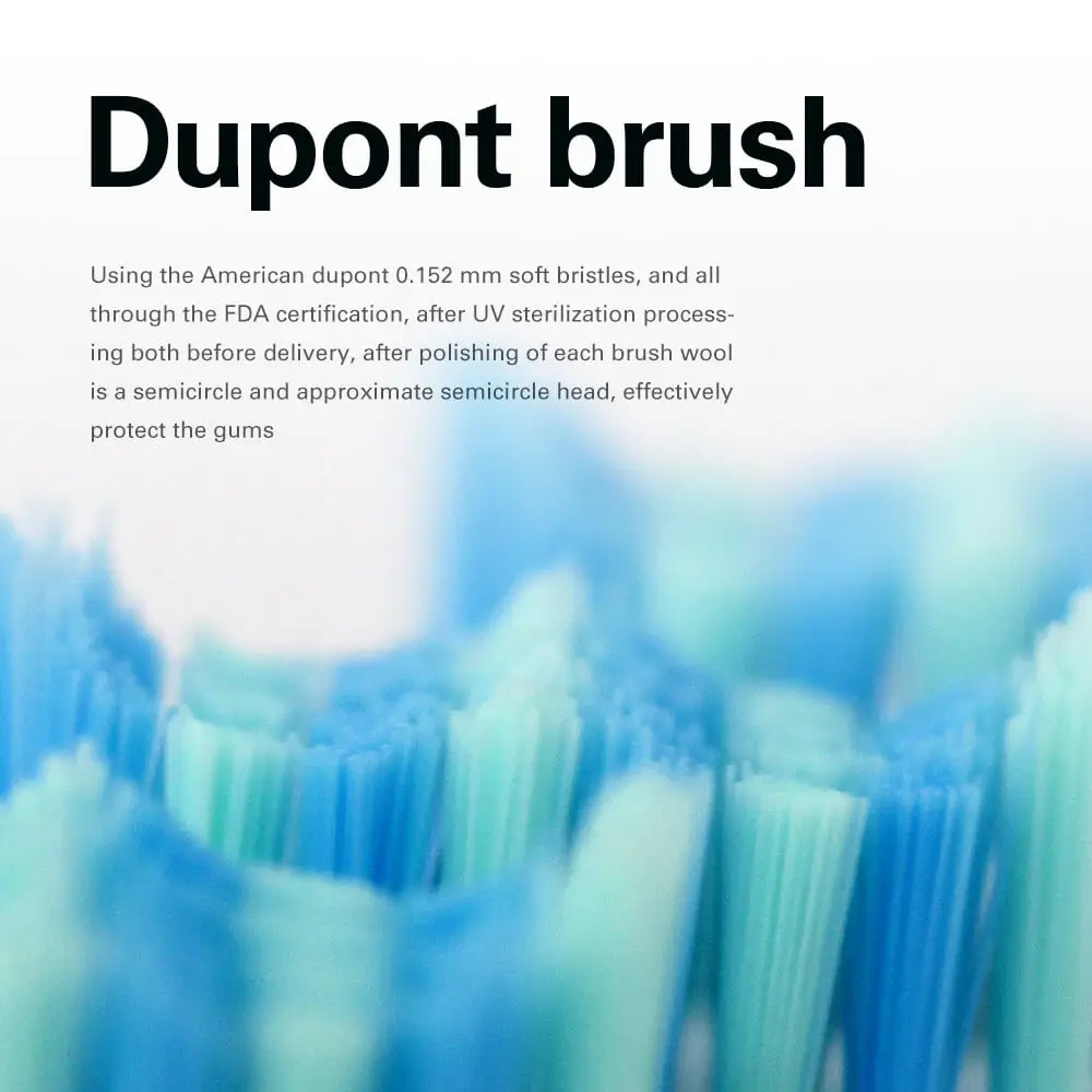 Tackore Sonic электрическая зубная щетка 5 режимов USB зарядка перезаряжаемая ультра