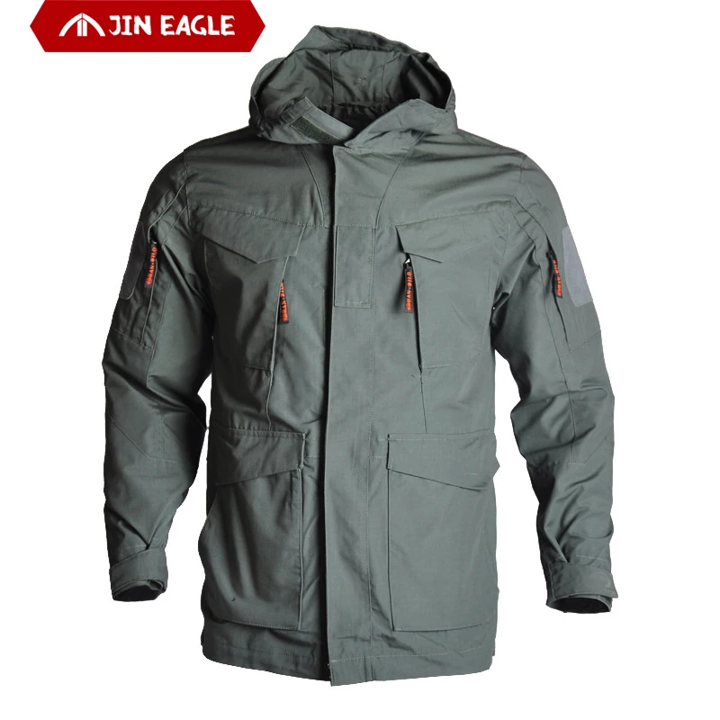 

Men's Jackets Casual Man Camouflage Military Hooded Coats Male Outwear Windbreaker Jackets Brand Clothing