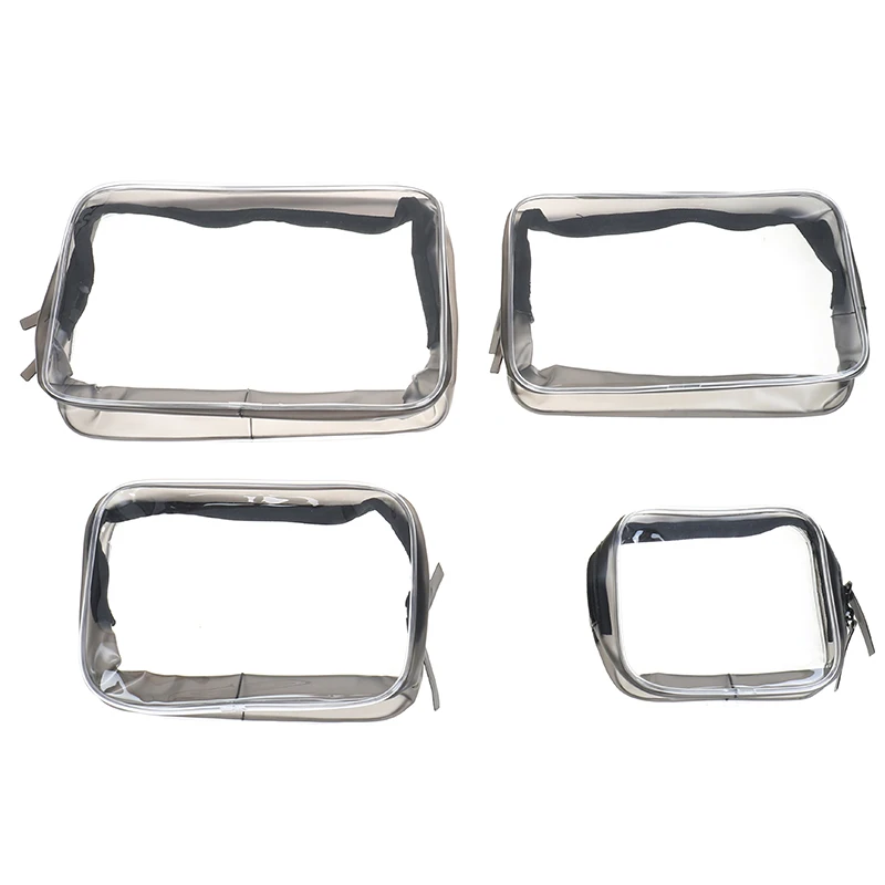 4 размера водонепроницаемый прозрачный органайзер для туалетных