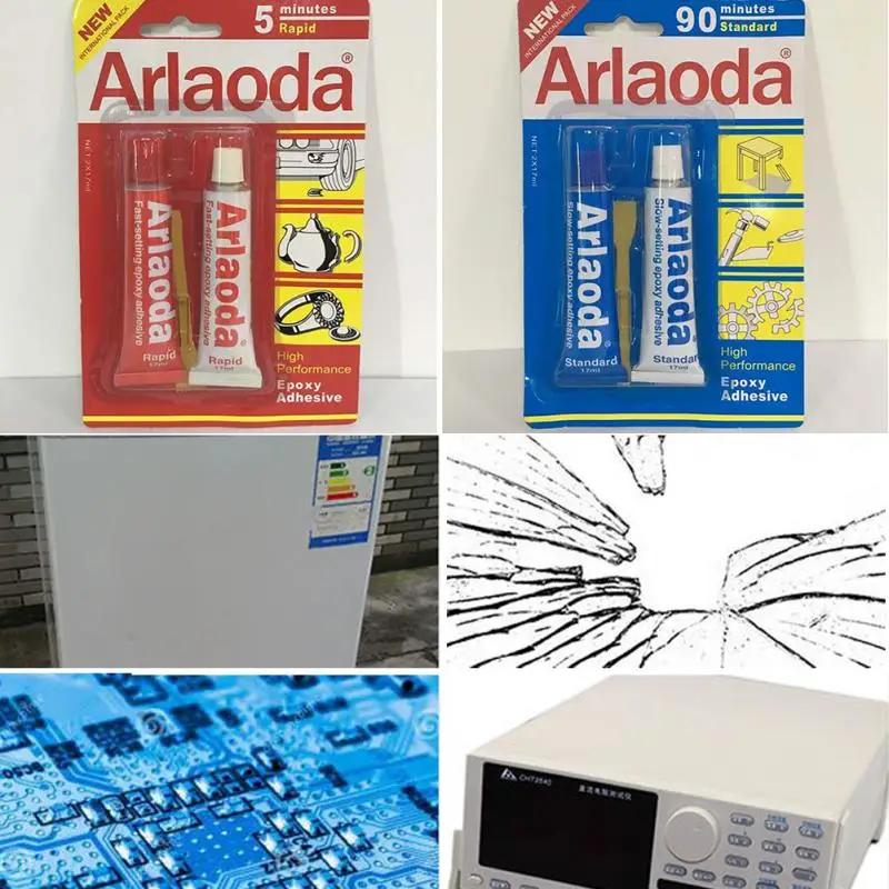2 минуты отверждения супер жидкий аралдит шт./компл. 5/90 минут металлический клей