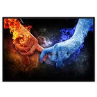 Сделай Сам 5D алмазная картина Круглый Алмаз тянуть крюк пара вышивка фигуры из мозаики украшение дома узор ручной работы