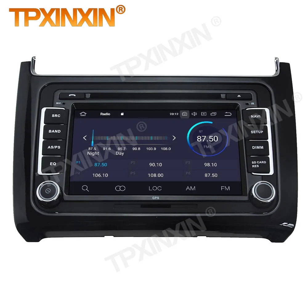 2 Din Carplay Android радио приемник Мультимедиа Стерео для Volkswagen Polo 2015 2016 2017 GPS NaviVideo аудио