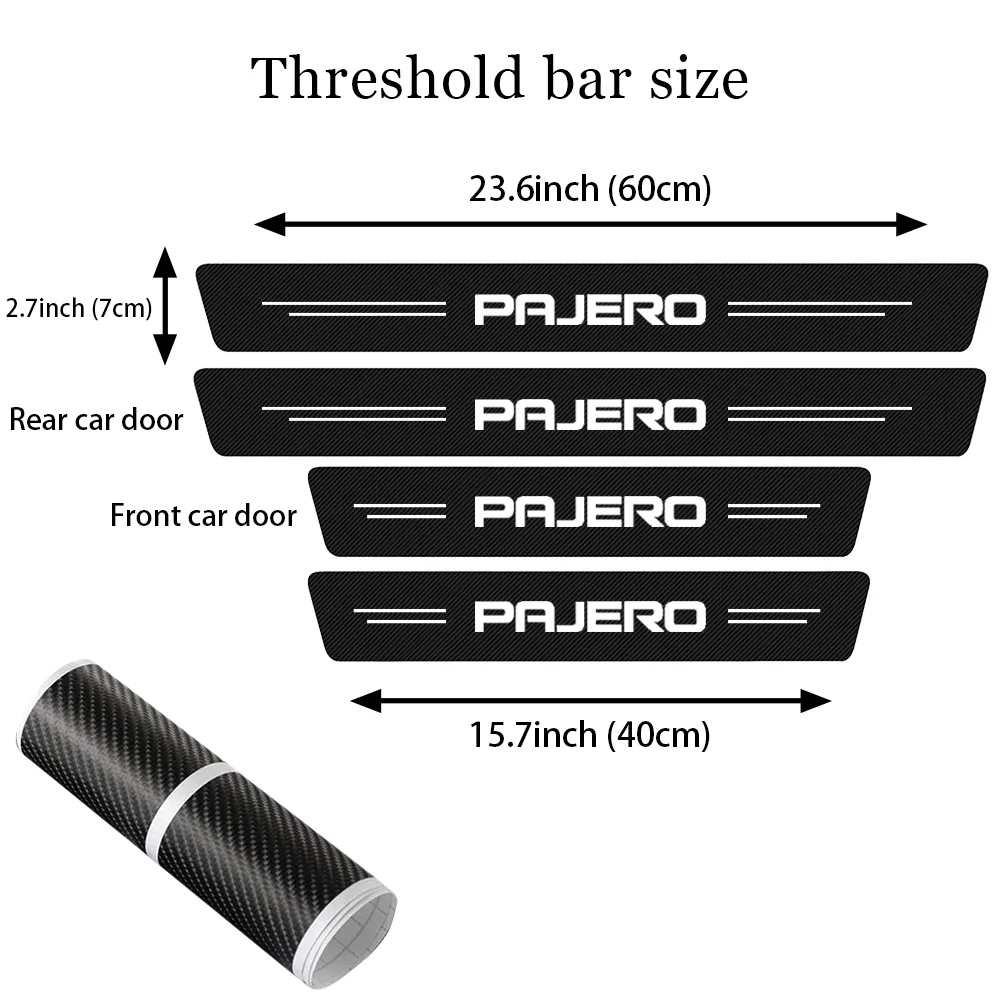 4 шт. автомобильные наклейки для Mitsubishi Pajero Sport 2 3 2021 2020 2019 2018 2017 2016 2015 | Автомобили и
