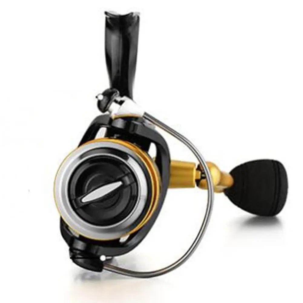 Рыболовная катушка HiMISS 15 осей беззазорное двойное кольцо морское