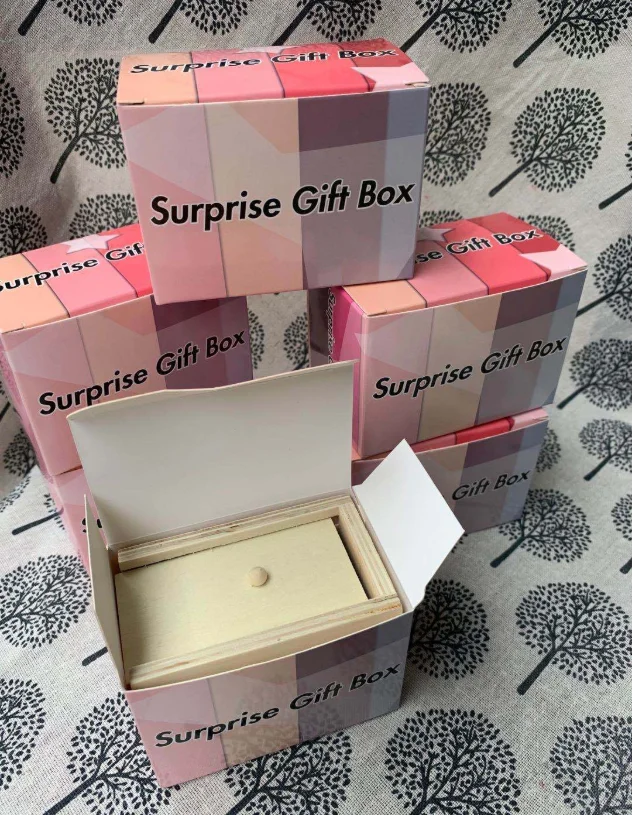 Деревянная коробка для Хэллоуина 1 шт. | Дом и сад