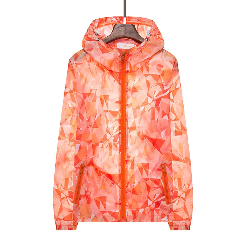 2020 Новинка размера плюс 4XL Летняя Солнцезащитная куртка унисекс ветровка тонкая