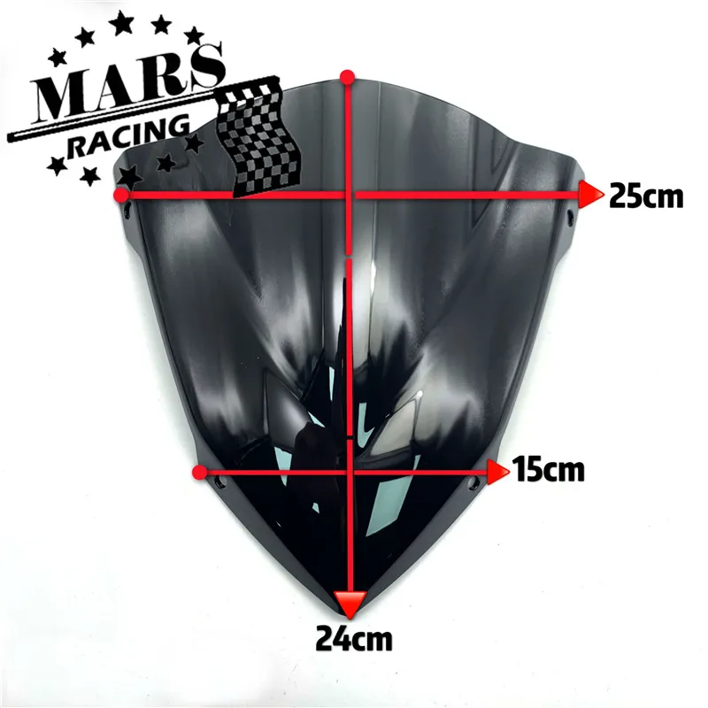 Лобовое стекло ветер для YAMAHA MT07 FZ07 2014 2015 2016 2017 аксессуары мотоциклов апасных-Бриз