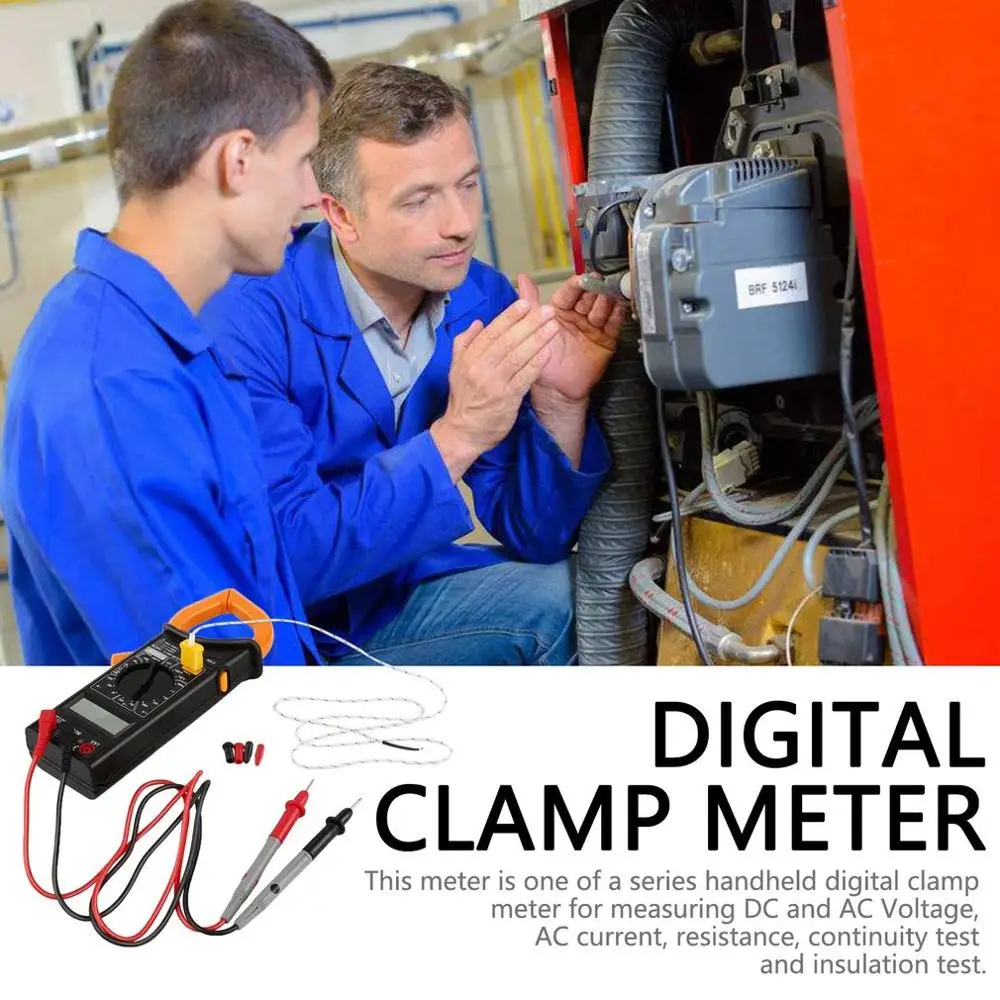 Цифровой ручной мультиметр M266C измеритель переменного/постоянного тока