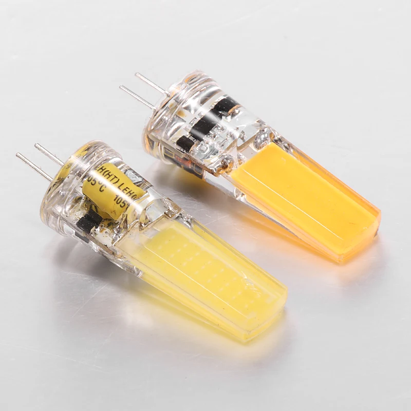 G4 Светодиодный светильник AC DC 12 V Mini Light 2508 COB чип свет 360 угол света|Ночники| |