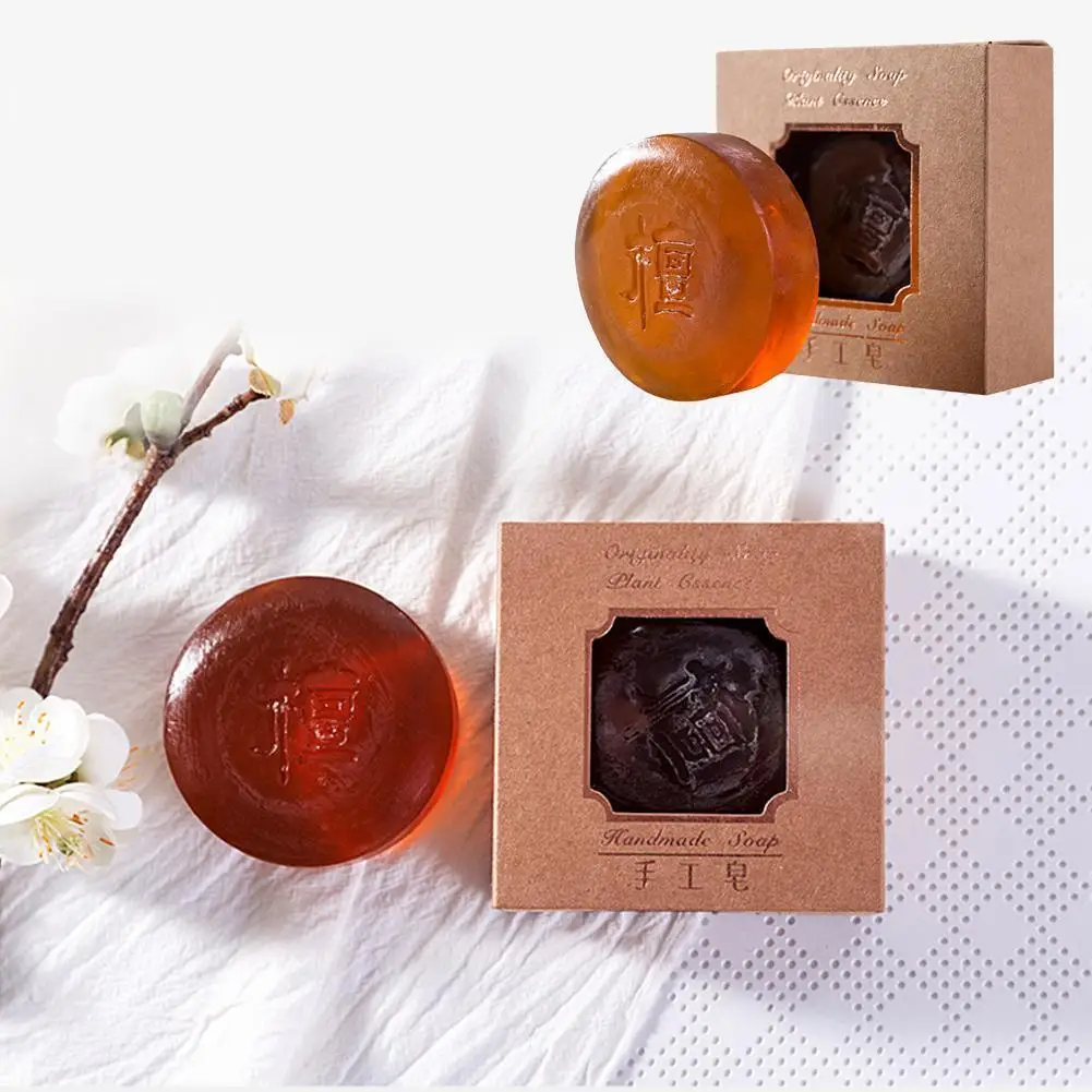 

NEW Saffron Blackhead Removal Handmade Soap Face Cleanser Foam Made Whitening Shaving Oil Shrinkage Bath Hand Pore Control Q8R0