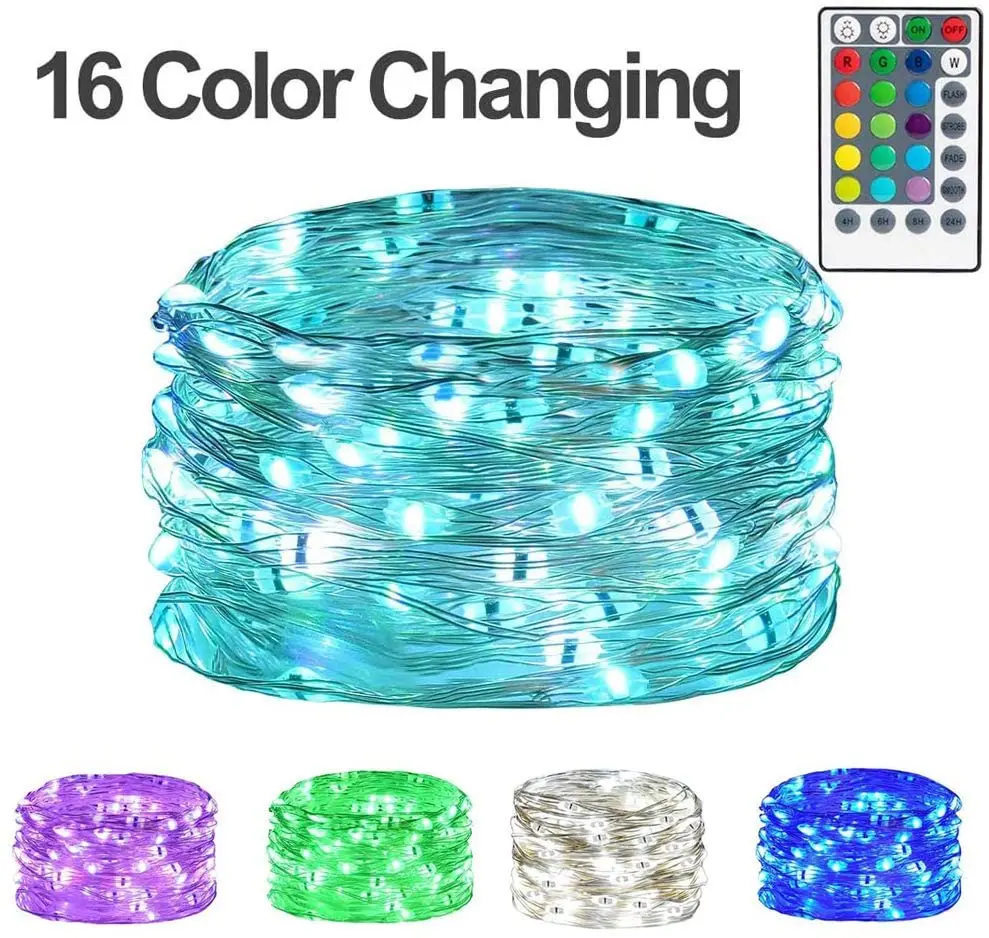 Светодиодная лампа гирлянда 10 м 100 светодиодов|Праздничное освещение| |