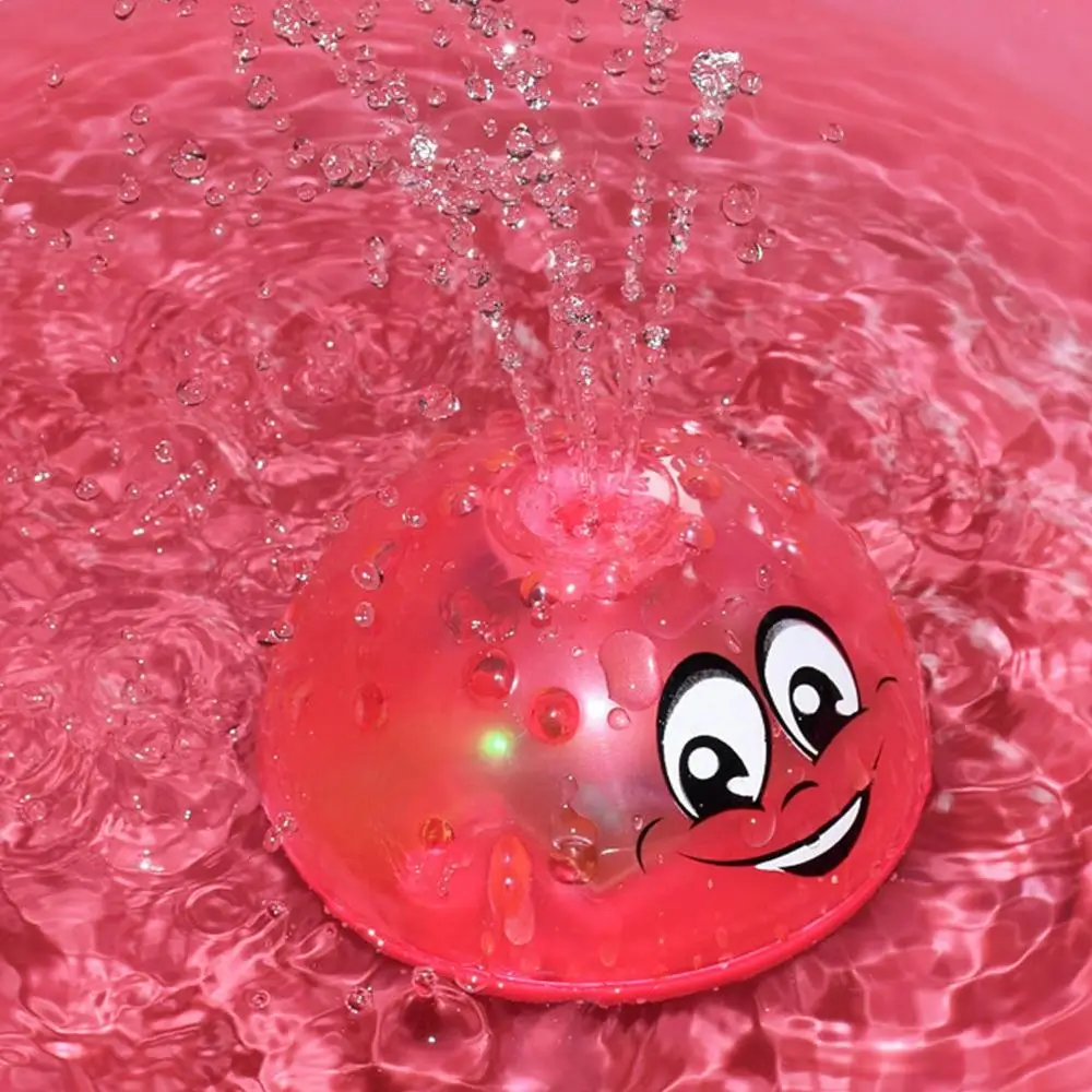 Крутые игрушки для ванной спрей светильник воды вращающиеся бассейна с душевой