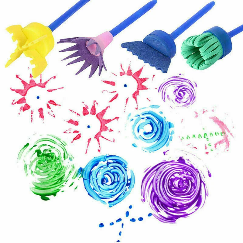 42 шт./компл. Детские Краски ing игрушка сделай сам художественные промыслы щетки