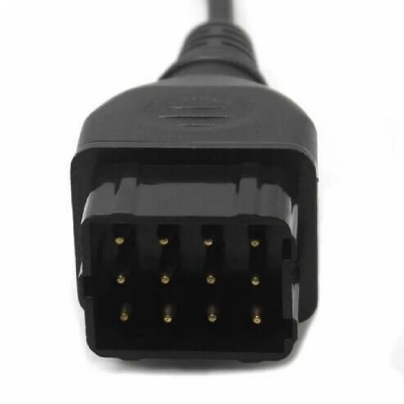 Диагностический кабель OBDII 12-контактный 16-контактный штекер разъем OBD2 OBD1 сканер