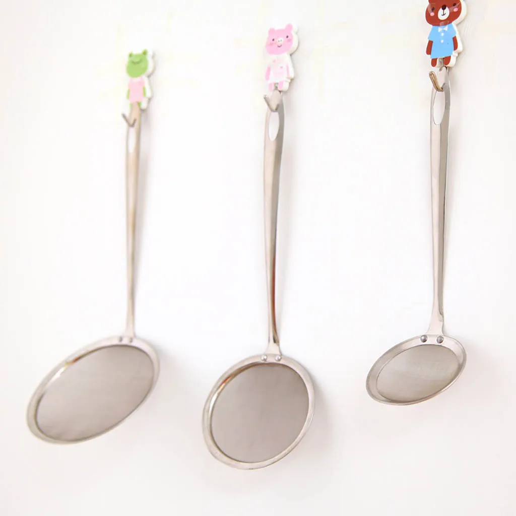 S/M/L Size Fine Mesh Wire Oil strainer colander Spoon Strainer Flour Colander Sieve Sifter Kitchen Cooking Tool Mar 5th # | Дом и сад