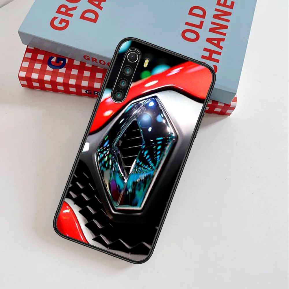 

Renault S A Sport Car Phone Case For Xiaomi Redmi Note 7 8 8T 9 9S 4X 7 7A 9A K30 Pro Ultra black Waterproof Luxury Etui Pretty
