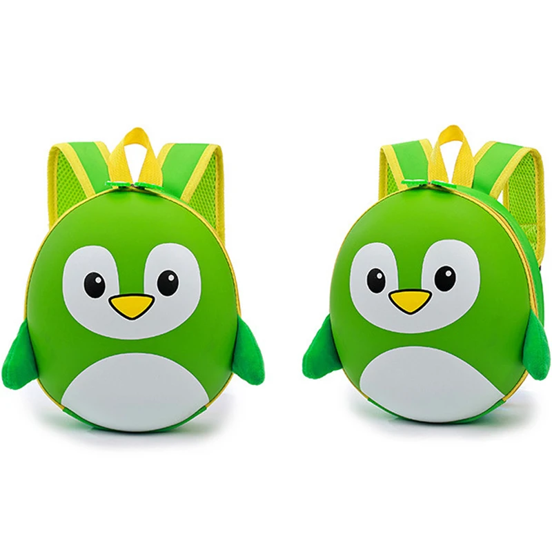 Ортопедический Детский рюкзак с 3D-принтом пингвина Детская школьная мини-сумка