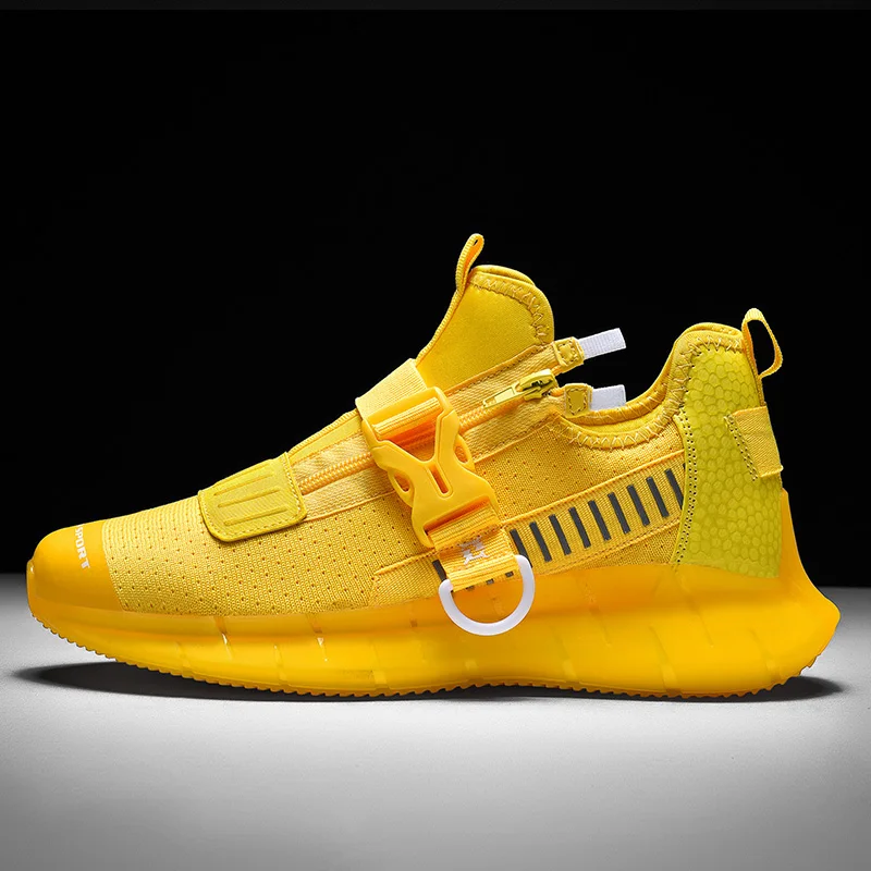 

Дышащая Спортивная обувь большого размера 35-47, Новое поступление, модные кроссовки для бега унисекс, Складная спортивная обувь