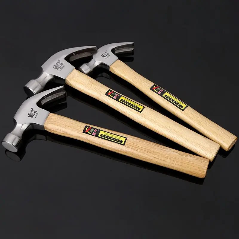 Изогнутый молоток с деревянной ручкой погоня за круглой головкой | Инструменты