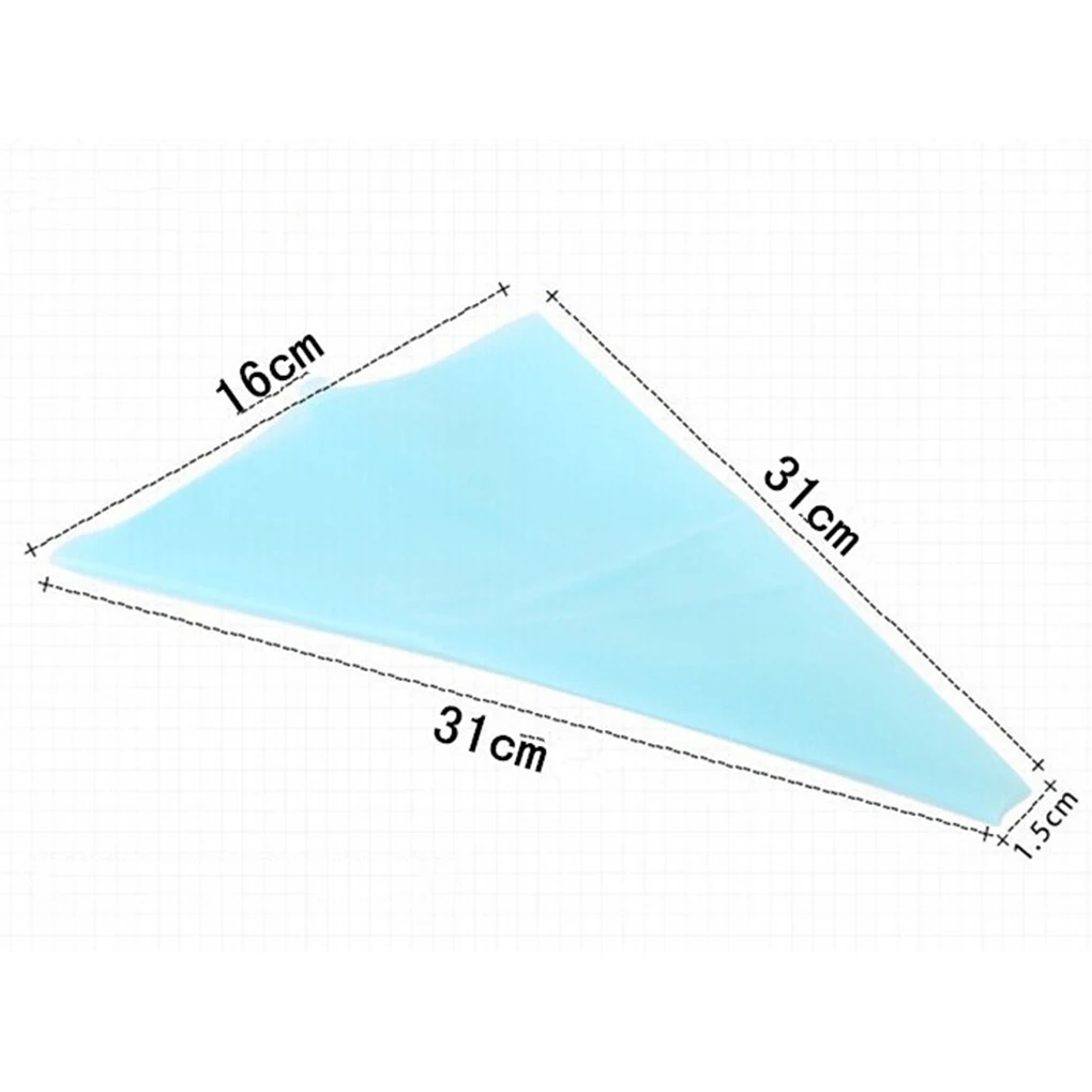 

Reusable Silicone TPU Pastry Bag Piping Cake Pastry DIY Cupcake Decorating Pastry Bags Kitchen Cakes Supplies