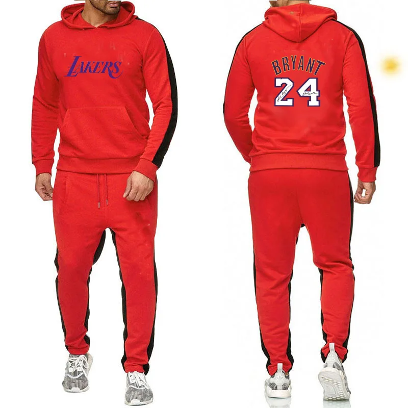 

Men's autumn and winter leisure fashion printing suits hip hop fitness hoodies sports sweaters and trousers suits are on sale.