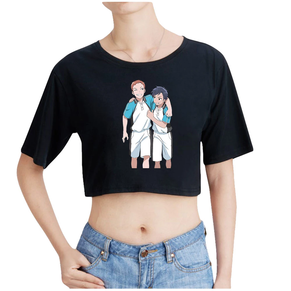 

2021 Anime Stars AlignT-shirt 2D Print Women Tops Short Sleeve Trendy Girls Sexy