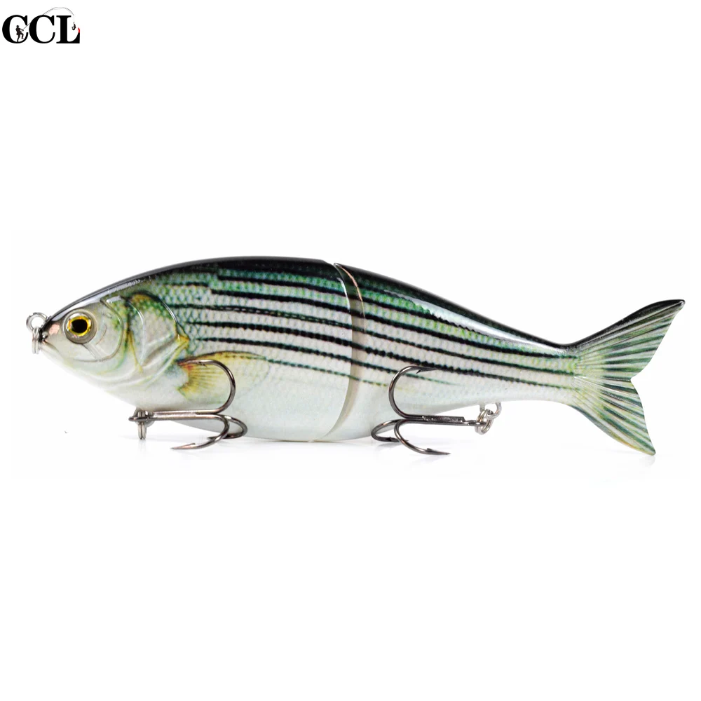 7inch shad 08 CCL большая игра 9 дюймов Shad Соединенные приманки наживка рыболовные воблеры плавающие и тонущие приманки воблер для рыболовной наживки - Цвет: 7inch shad 08