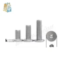 Шестигранный болт с шестигранной головкой из нержавеющей стали, 5-50 шт., см, M2, M2, M3, M4, M5, M6, M8