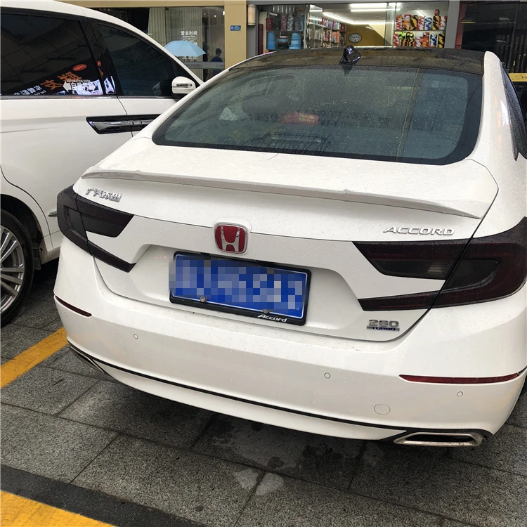 Спойлер для HONDA Accord 2018-2019 спойлер высокого качества из АБС-пластика заднее крыло