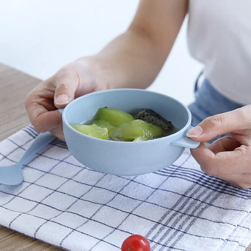 1 шт. кухонная посуда рисовая лапша салатник блюдо пшеничная солома закуски