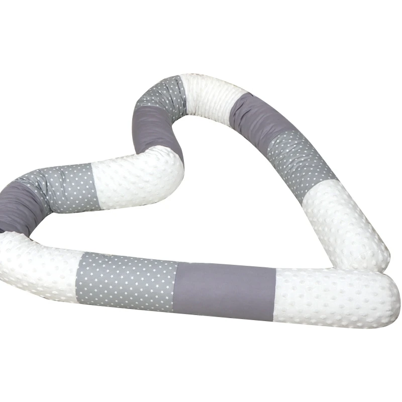 

250cm Baby Bed Bumper Room Decor Children Safety Sleep Protector Pillow Bedding Newborn Crib Cot Fence Cushion