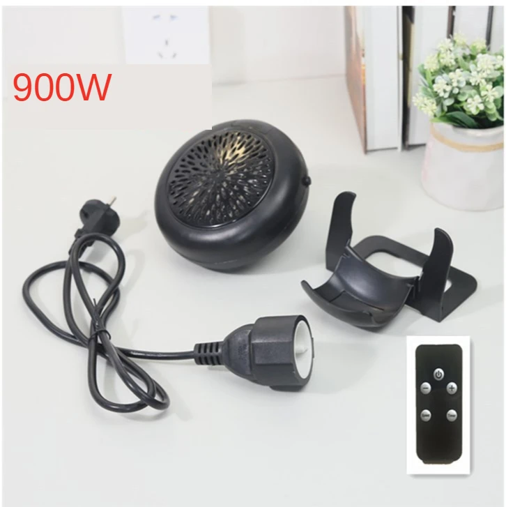 

900 watt portable household air heater wall mounted heater radiator thermostatic household blower