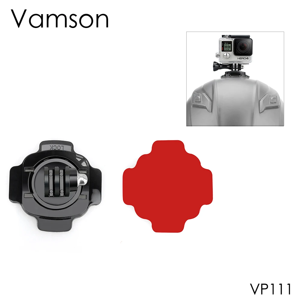 Vamson крепления на клейкой основе 3M клейкий для спортивной экшн камеры Go Pro Hero 8 7 6 5