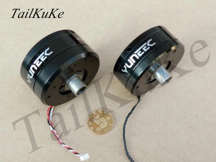 NdFeB высокопрочный Магнитный трехфазный бесщеточный мотор полый вал 6S RC самолет PTZ