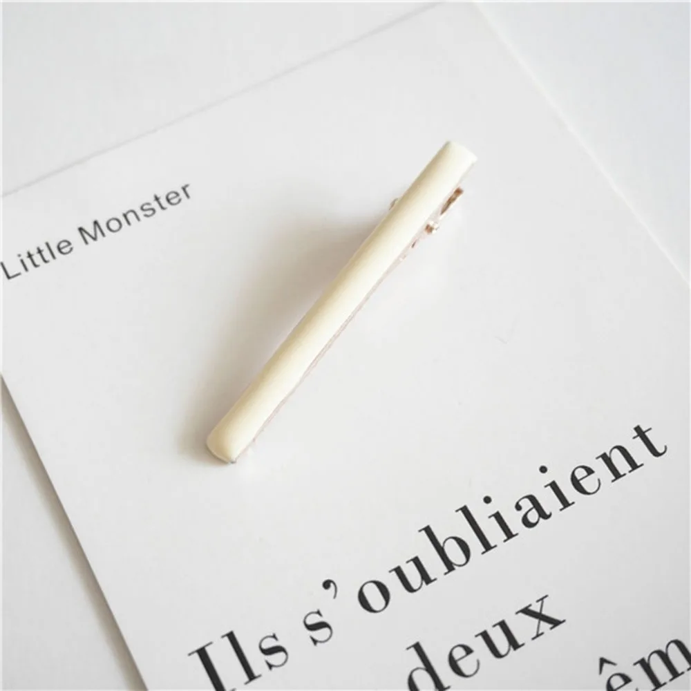 Женские заколки для волос ручной работы простые однотонные зажимы аксессуары