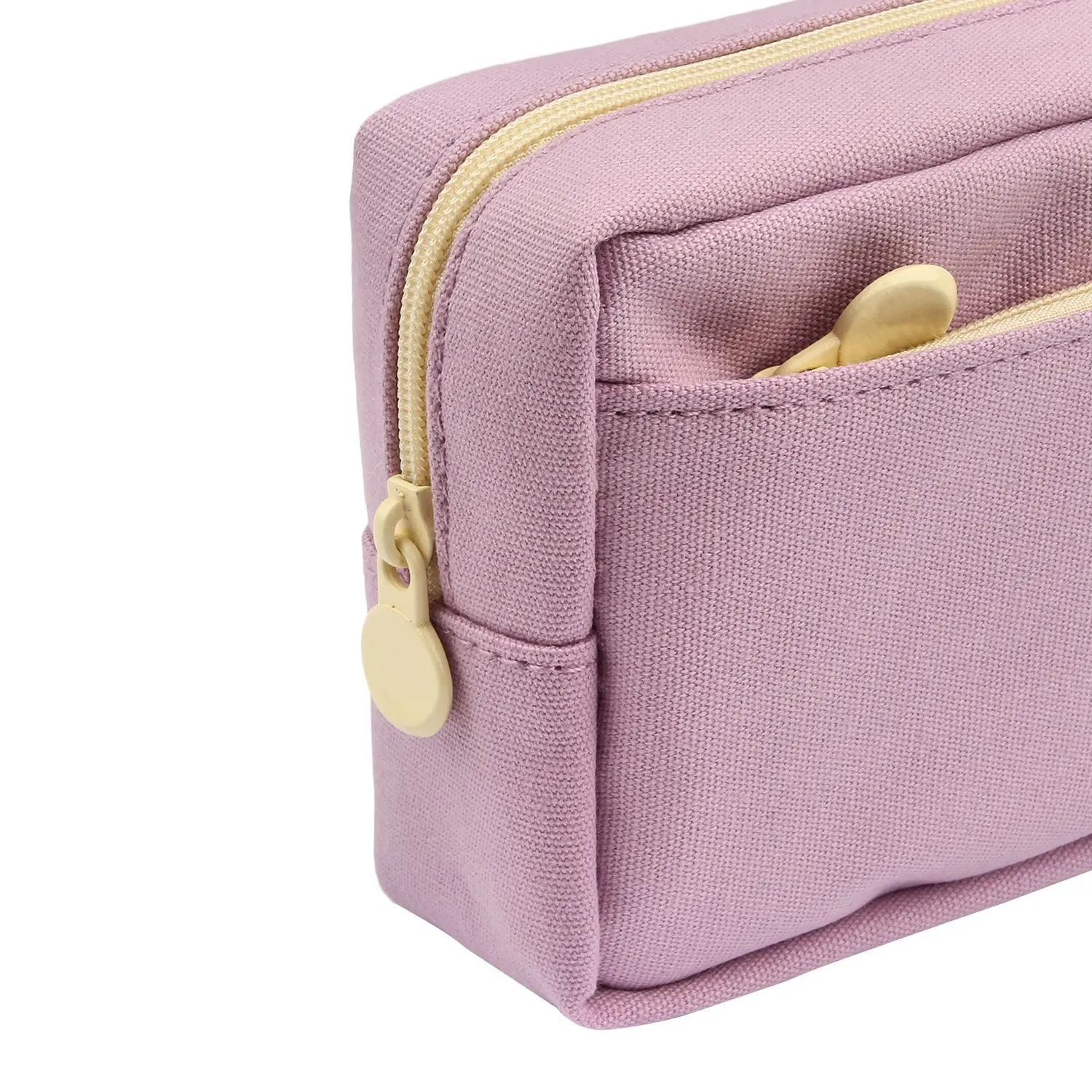 Пенал тканевый чехол большой вместимости для ручек и карандашей стационарный