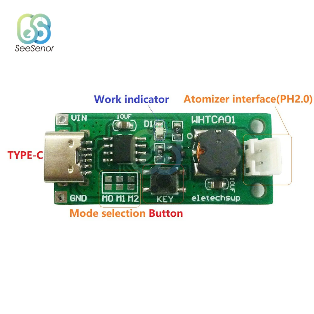 Мини-распылитель для увлажнителя USB Type-C резиновая прокладка | Инструменты
