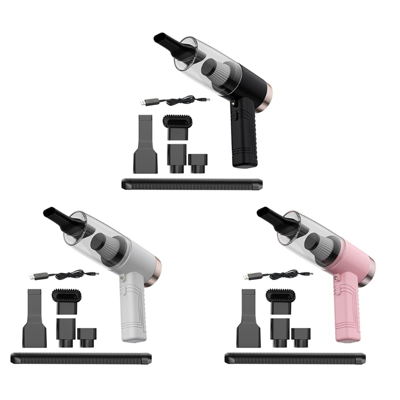 

3500Pa 60W USB Rechargeable Wireless Vacuum Desk Cordless Vacuum Cleaner for Piano Computer Car Home Office Pet House