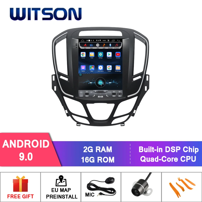 WITSON Android 9 0 TESLA STYLE для OPEL INSIGNIA 2014 4 Гб 64 GPS навигация Авто Стерео вертикальный экран +